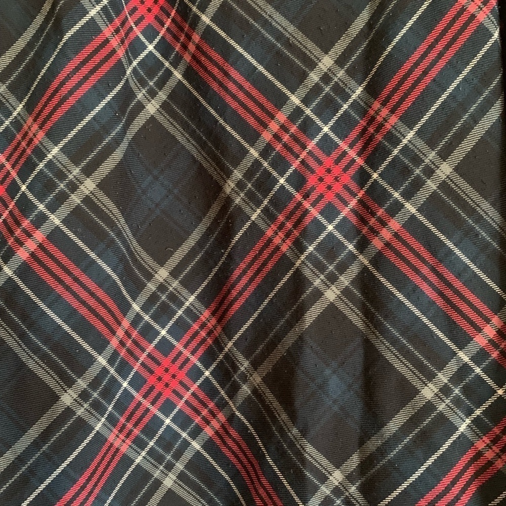 Evan Picone Stretch MIDI Flare Skirt Bottom Women Clothing Size 12 Plaid Fashion - Picture 2 of 3